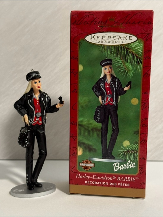 Mattel Other - Hallmark Keepsake Vintage 2000 Harley Davidson Barbie Ornament NIB